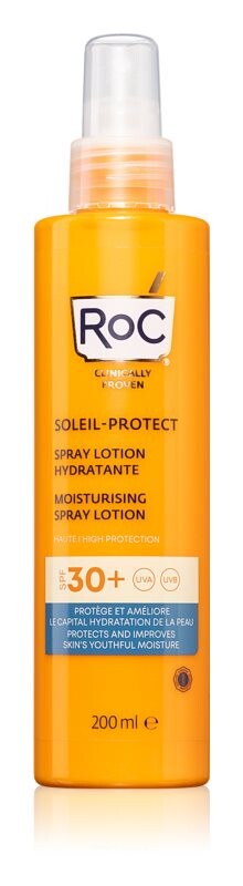 

Увлажняющий спрей для загара RoC Soleil Protect Moisturising Spray Lotion