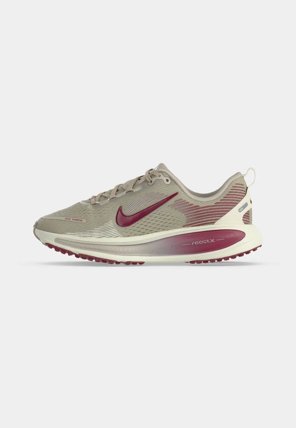 Vomero 18 унисекс - кроссовки для бега по шоссе Nike Performance, Cream/Pink Smoke/Sail — фото 2