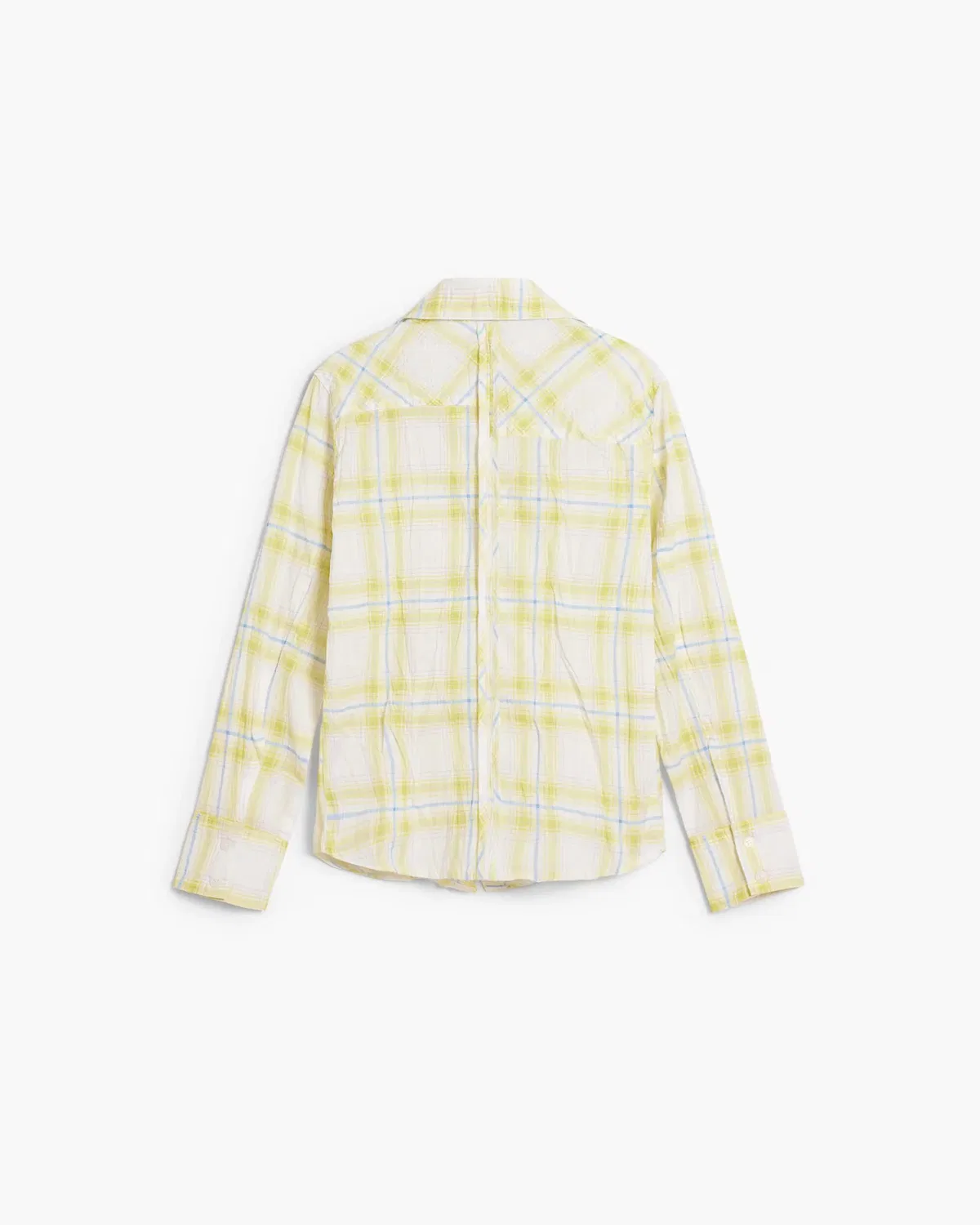 Детская блуза для девочек с принтом Blusa de niña cuadros buble Desigual, Multicolor — фото 2