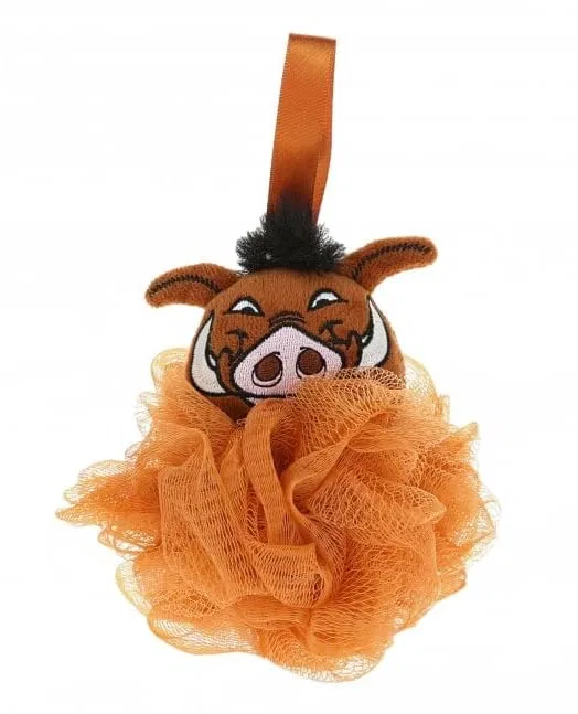 Мочалка для тела Pumbaa, MAD Beauty, коричневый