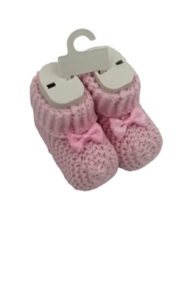 Детские пинетки трикотажные Safran Baby, Розовый