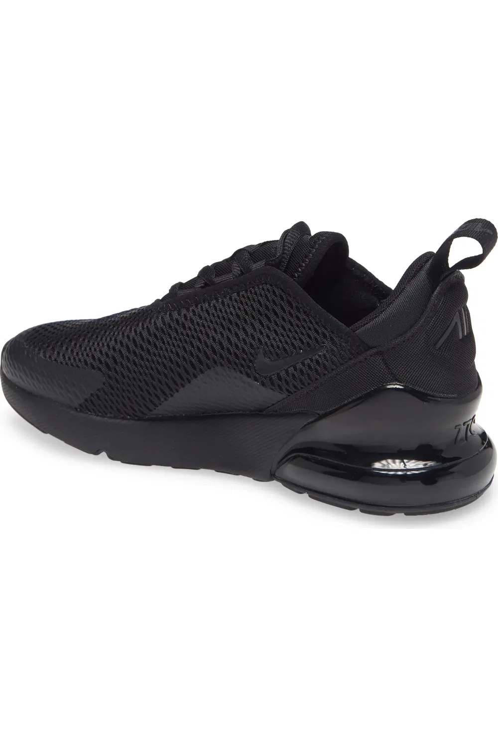 Детские кроссовки с амортизацией Air Max 270 Nike, 006 Black/Black — фото 2