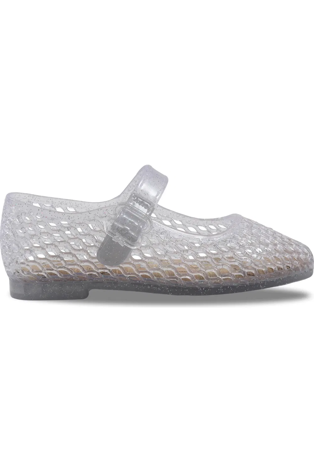 Детские туфли Мэри Джейн с регулируемым ремешком Quinn Jelly Sam Edelman, Clear — фото 2