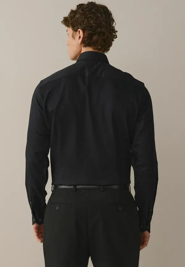 Комплект рубашки и галстука-бабочки Next Black Sateen, черный — фото 2