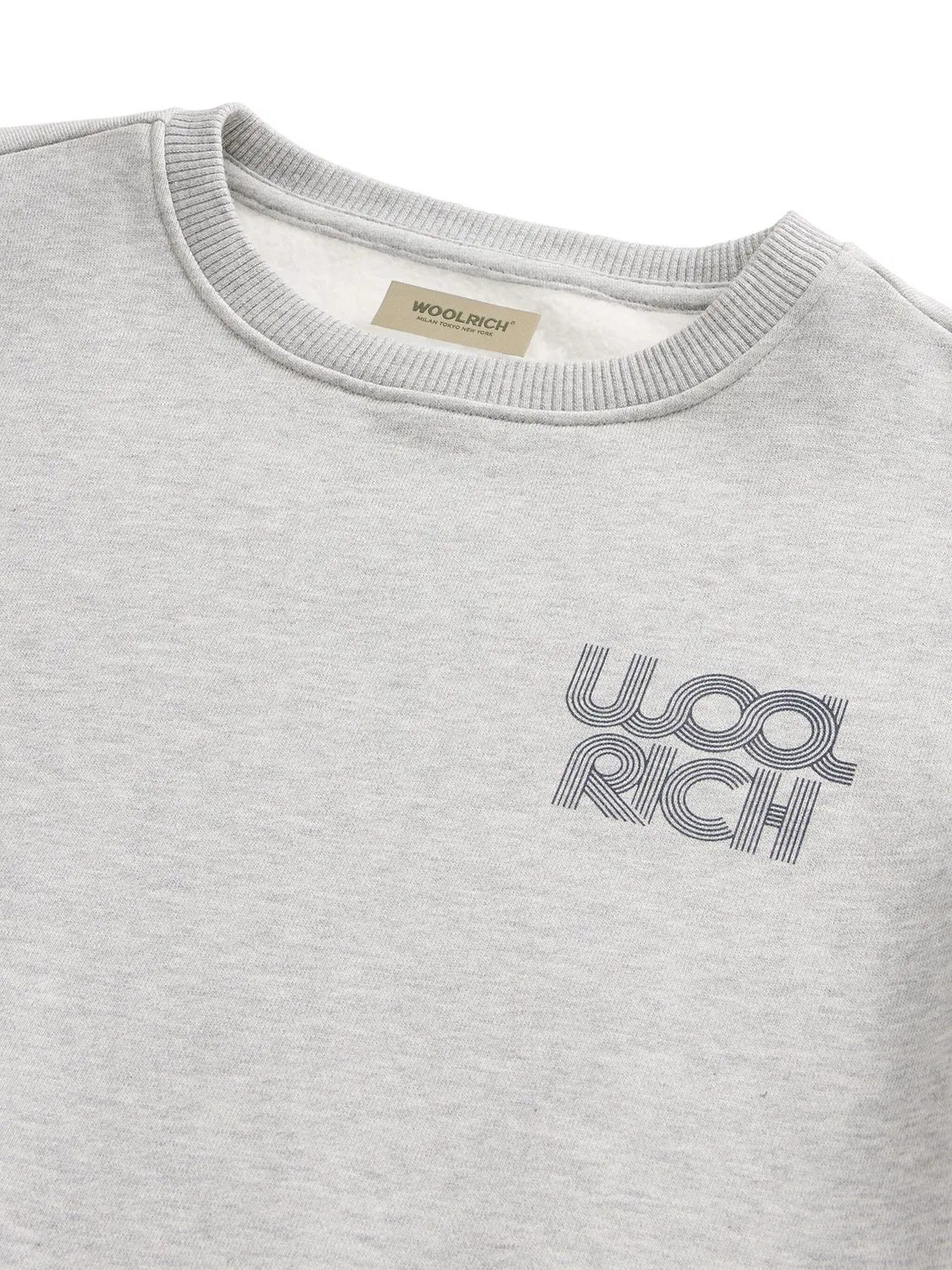 Woolrich Базовый серый свитшот — фото 3