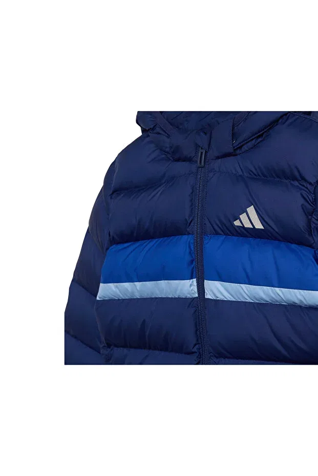 Детское зимнее пальто для девочек с капюшоном Adidas, Jcsd-1 — фото 3