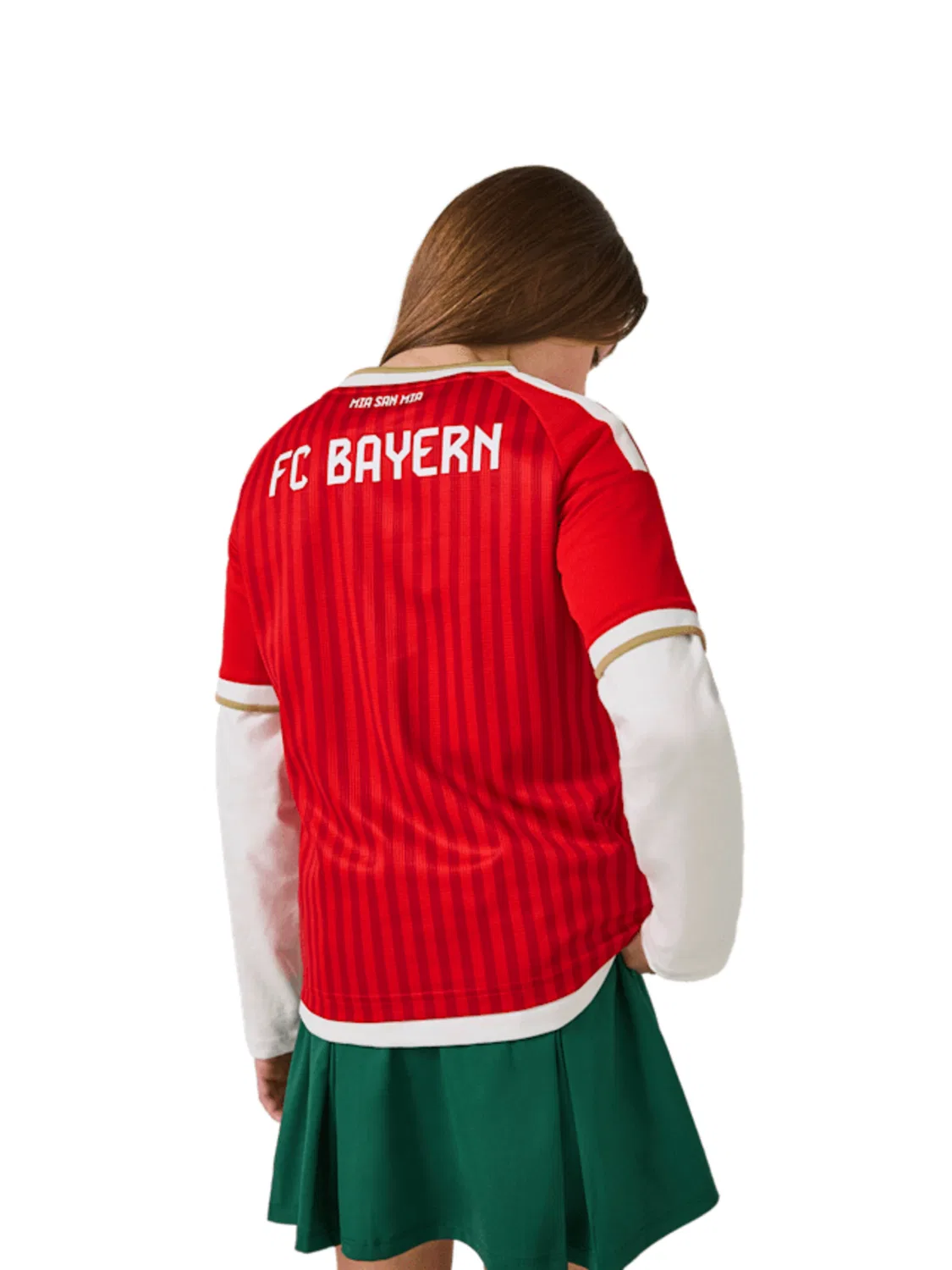 Футболка Adidas Performance Shirt FC Bayern München 26/27 красного цвета — фото 4