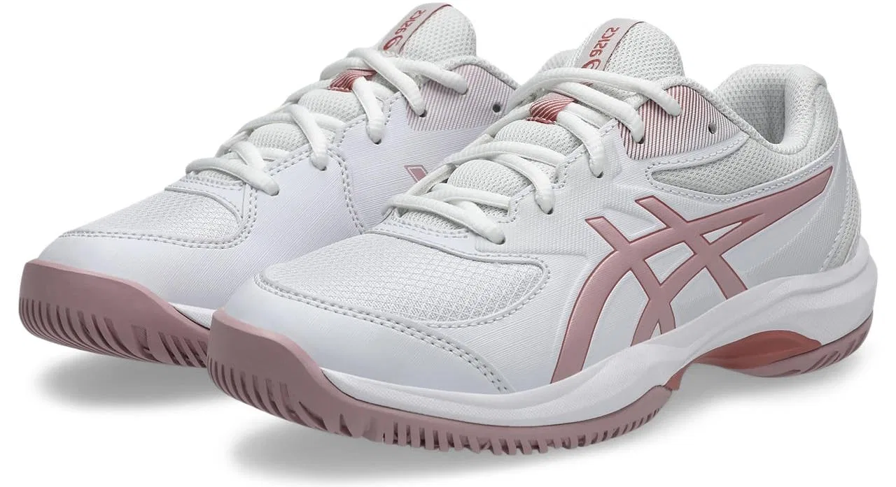 Детские кроссовки для мальчиков и девочек с технологией GEL Gel-Game GS ASICS, White Morganite