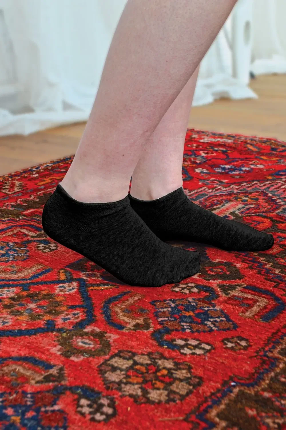 12 пар хлопковых дышащих носков Sock Snob, White — фото 3