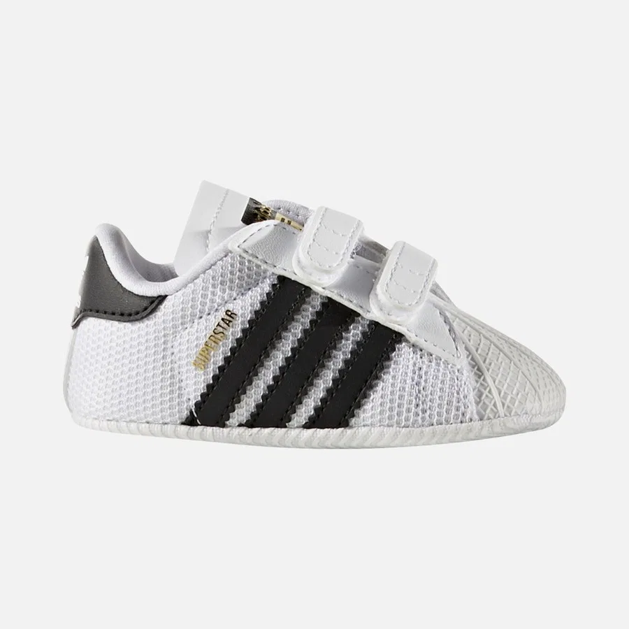 Детские повседневные кроссовки Superstar Crib CO adidas, Белый