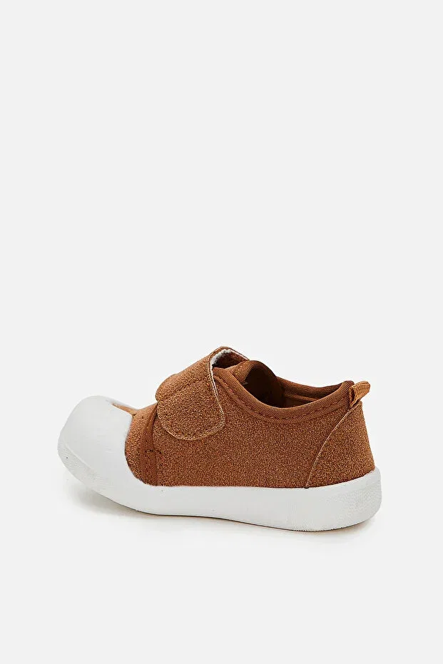 Детские туфли на плоской подошве с ортопедической стелькой Vicco, Tan Color — фото 3