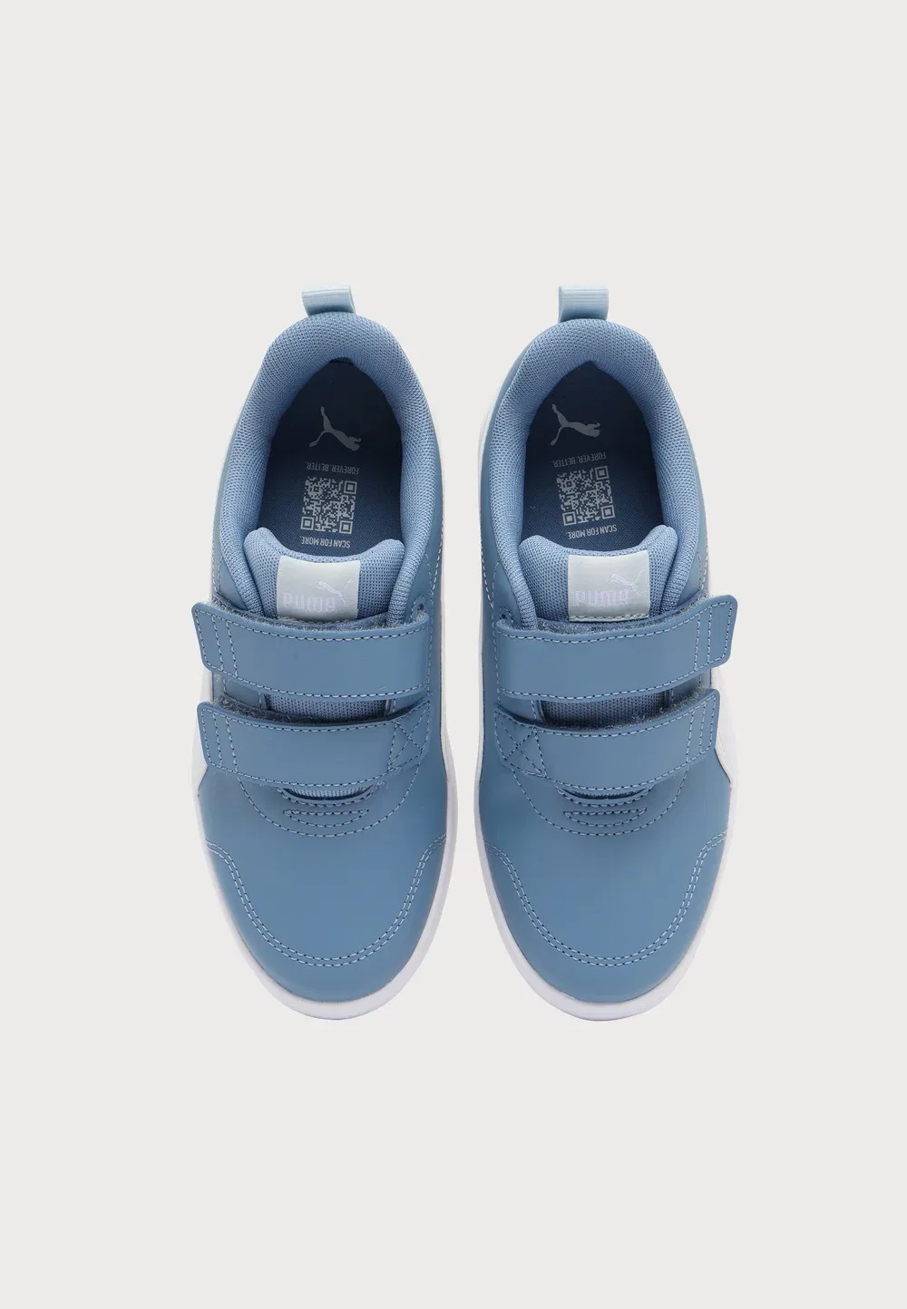 Courtflex унисекс - тренировочные кроссовки Puma, Zen Blue/Puma White — фото 4