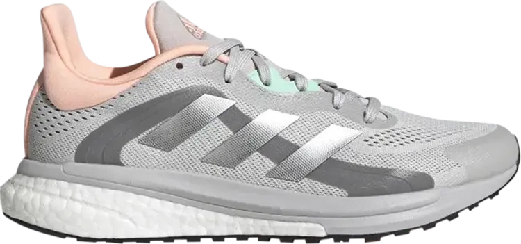 

Кроссовки Adidas Wmns SolarGlide 4 ST 'Grey Silver Metallic', серый