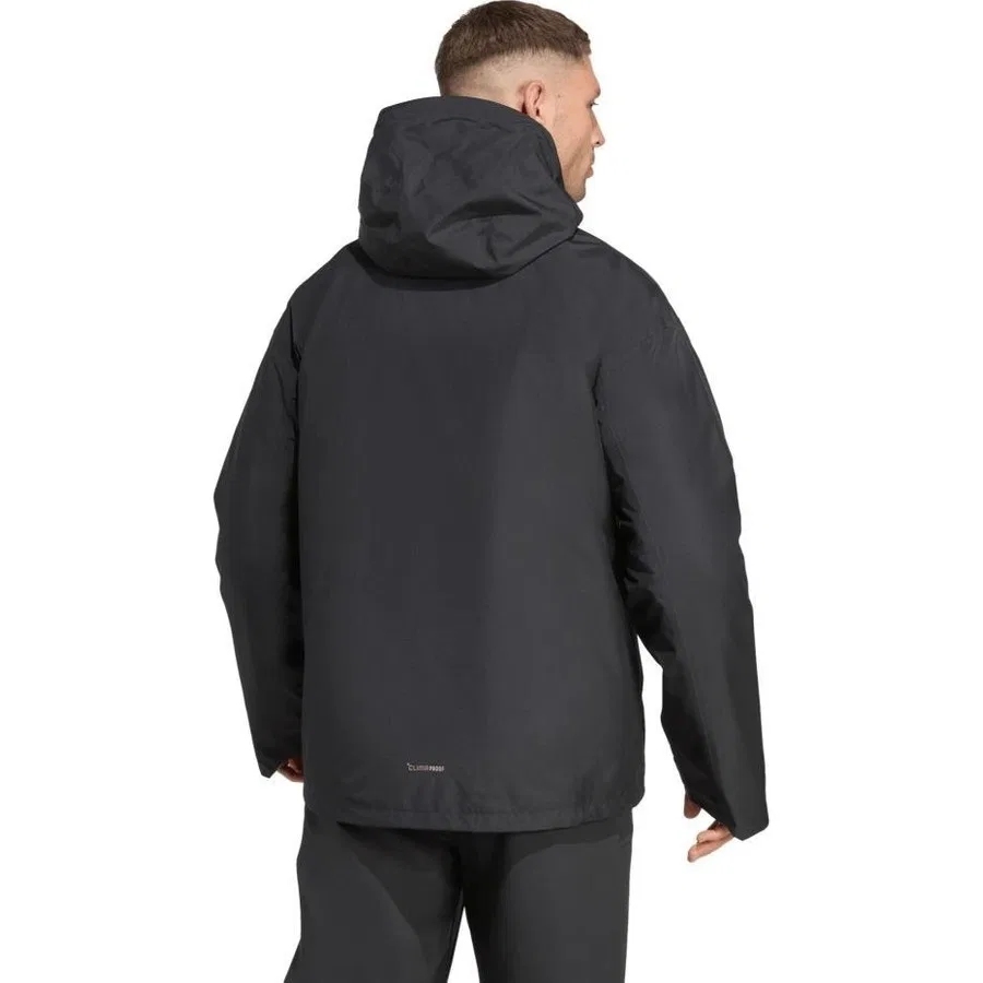 Мужская куртка 3-в-1 Down, модель Mt 3in1 Down, adidas, Черный — фото 3