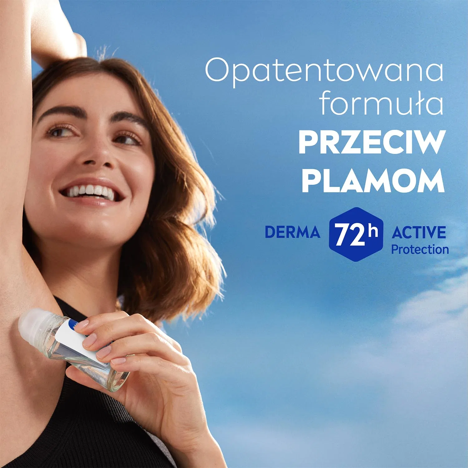 Антиперспирант-ролик Black & White Silky Smooth, NIVEA, 50 мл, Multicoloured — фото 4