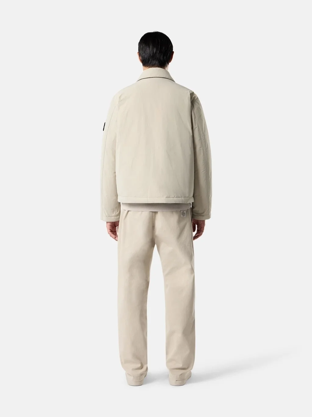 Мужские брюки чинос Stone Island Regular Fit With Multiple Pockets, песочный — фото 3