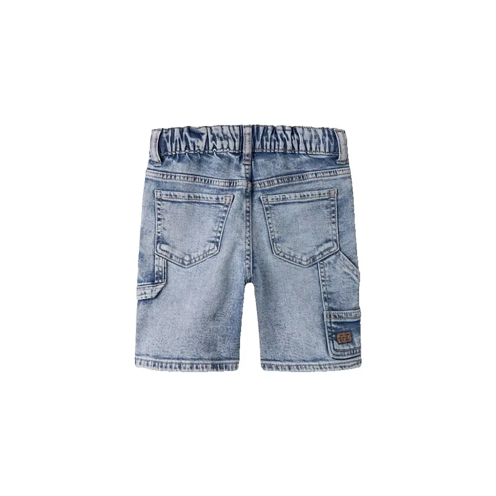 Шорты джинсовые Loose Fit Ben 8620 Name It, синий — фото 4