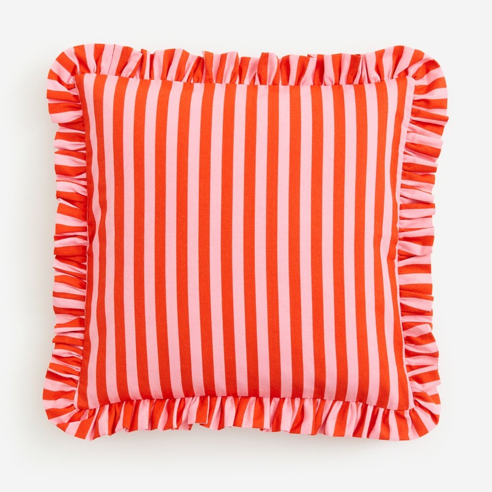 

Декоративная наволочка H&M Home Ruffle-trimmed, оранжевый