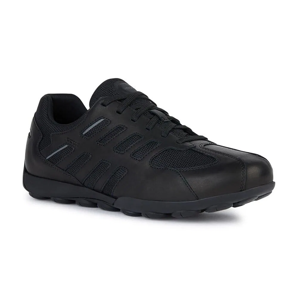 Детские кроссовки для мальчиков дышащие U Snake 2.0 A Geox, Black — фото 4