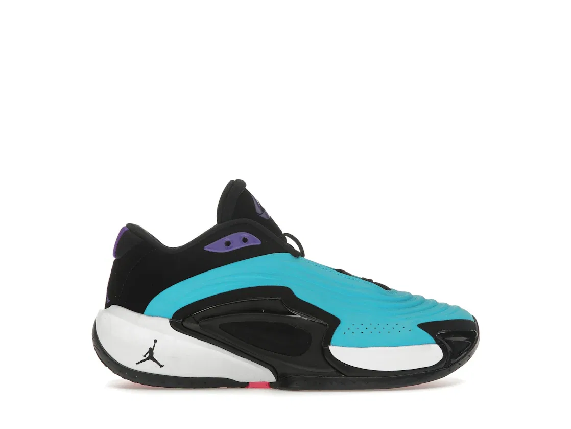 Детские кроссовки для мальчиков с принтом Jordan Luka 3, Chlorine Blue/Hyper Pink/Hyper Grape/Black
