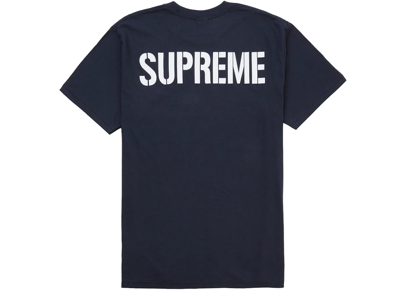 Мужская футболка с принтом World Famous Tee Supreme, Navy — фото 2