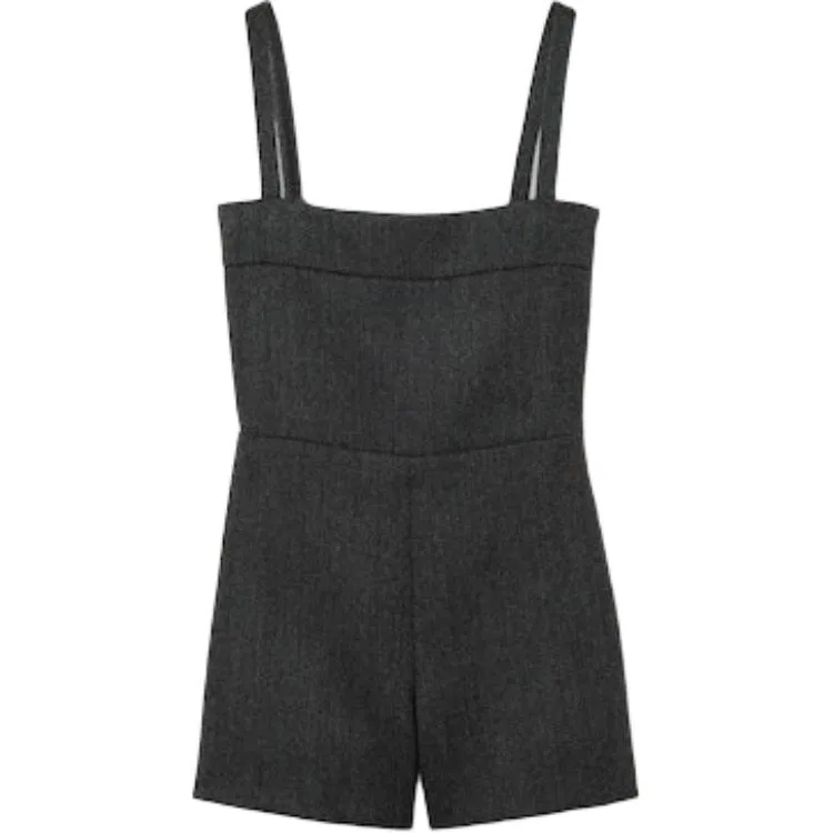 Женский комбинезон с длинным рукавом Dark Gray, GUCCI, Темно-серый