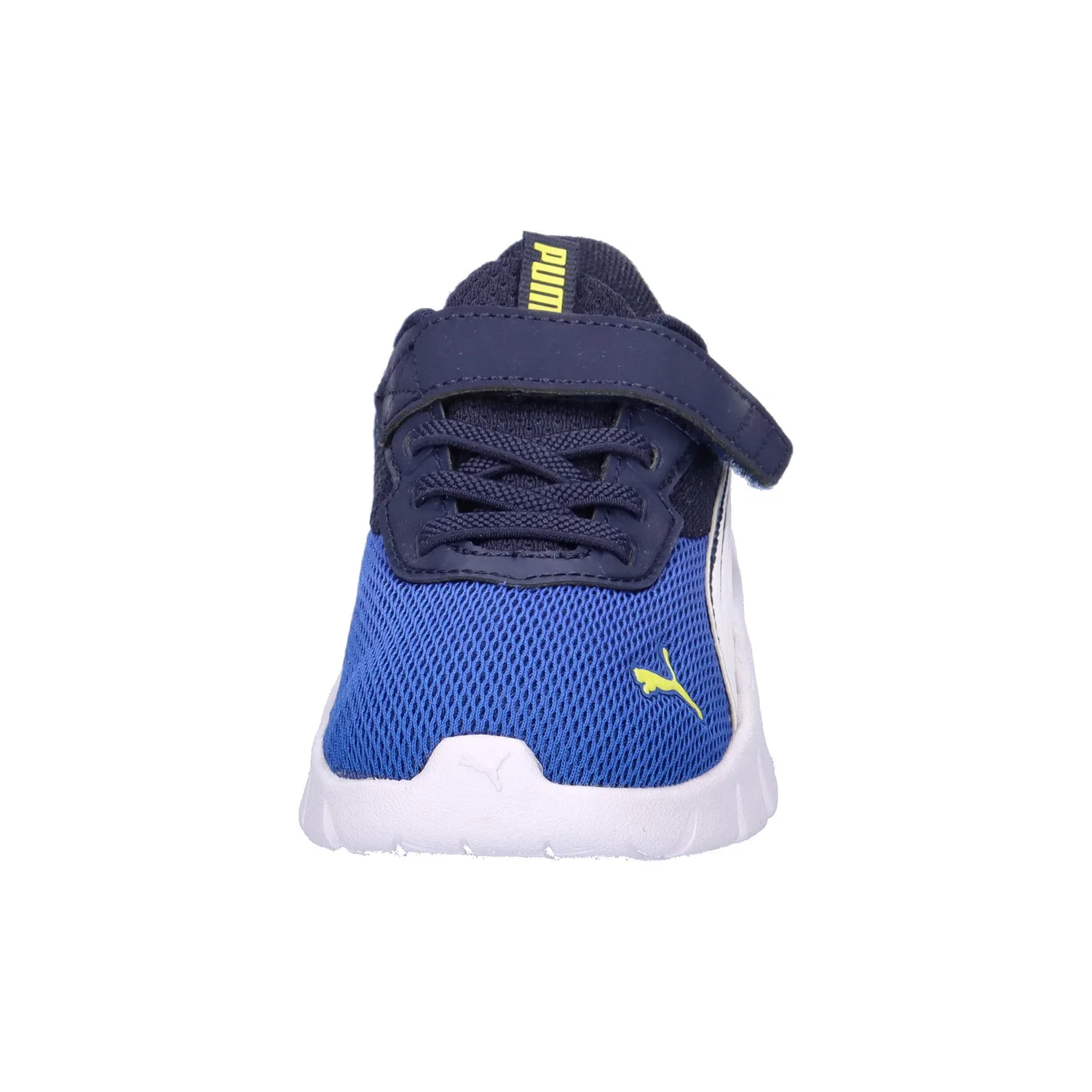 Детские кроссовки с эластичной резинкой Puma FlexFocus Modern AC, Королевский синий / Белый — фото 3