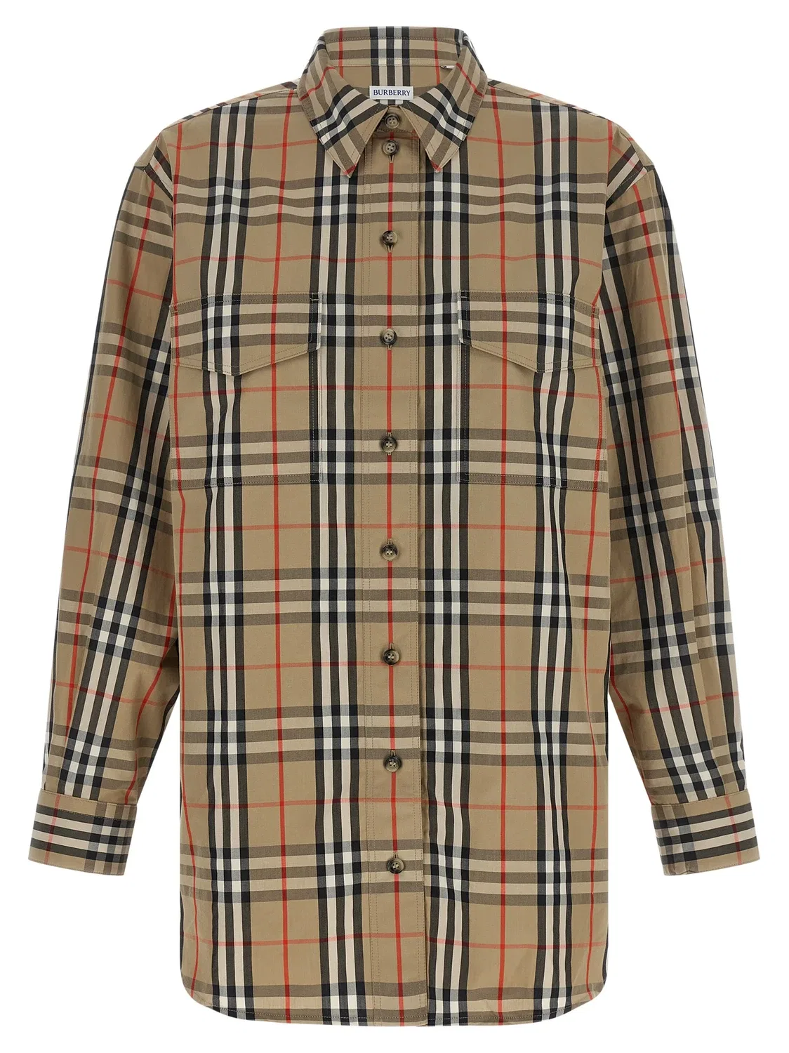 Рубашка Камнешарка BURBERRY, бежевый