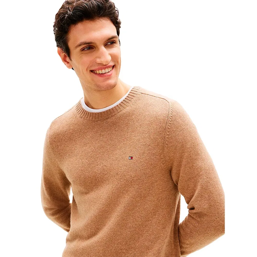 Свитер MW0MW36535 Tommy Hilfiger, коричневый — фото 4
