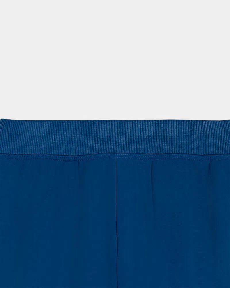 Спортивный костюм для мальчиков, куртка и брюки, трикотаж с начесом, Rival Colorblock UnderArmour, Blackout Navy/White — фото 2