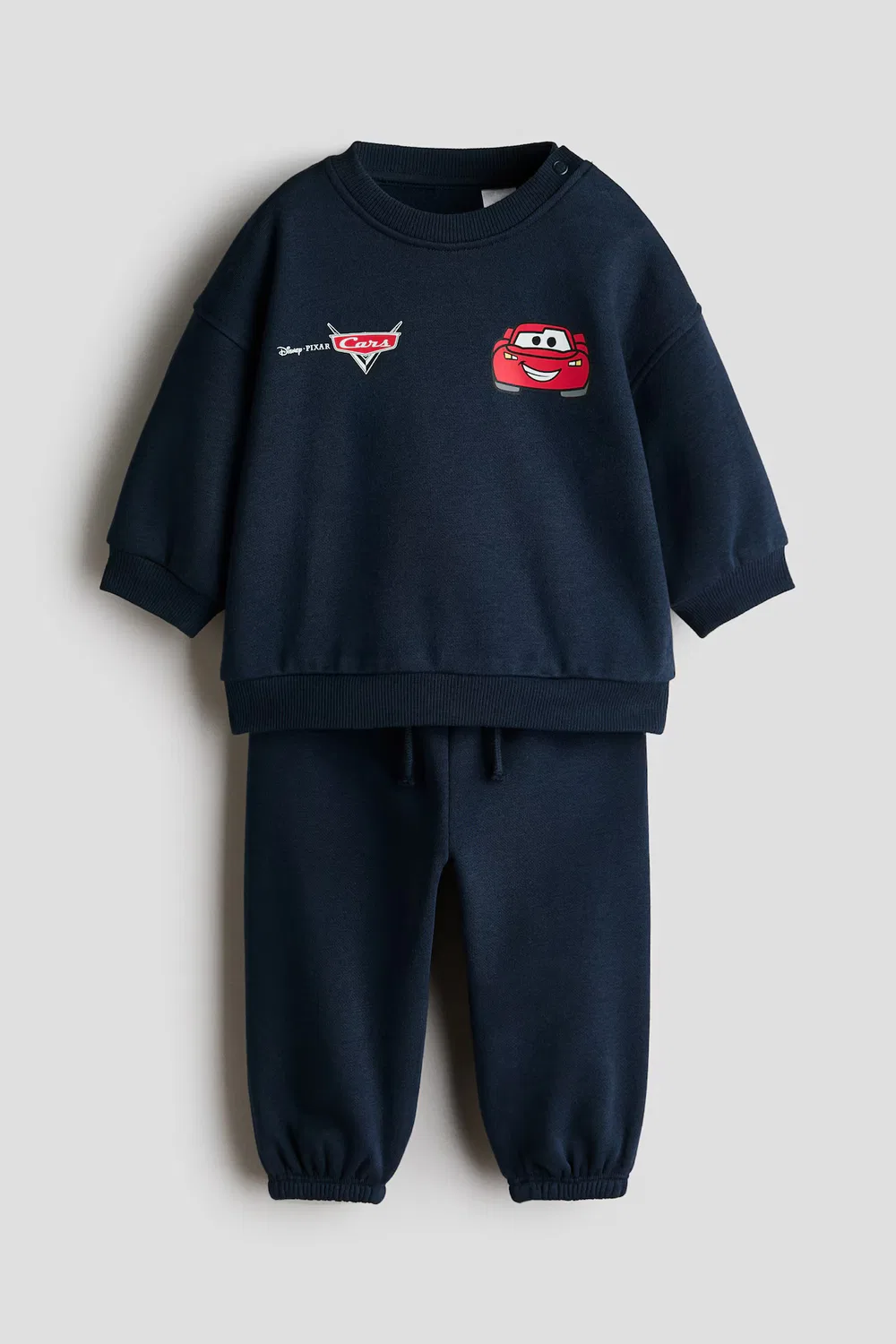 Комплект из двух толстовок с принтом H&M, Marineblau/Autos