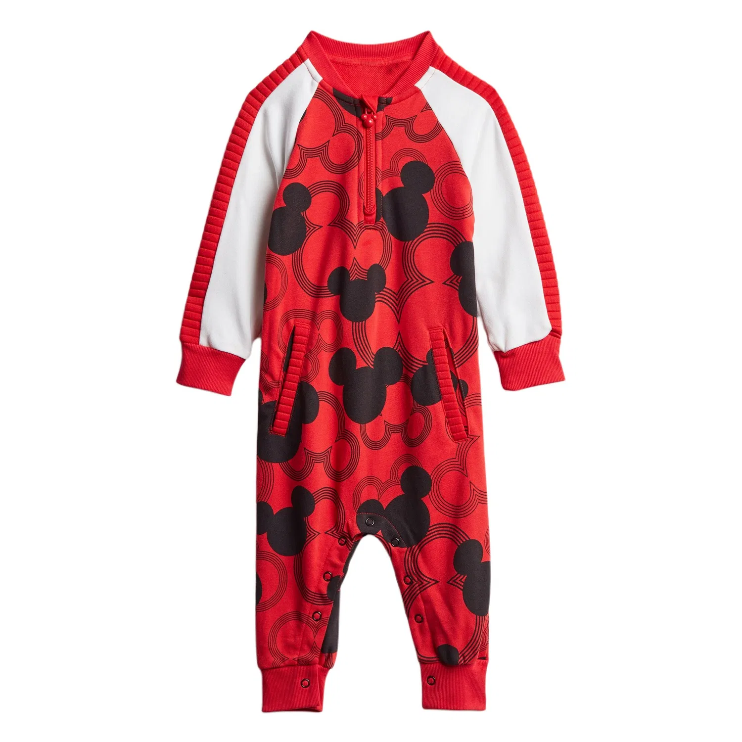 Комбинезон с Микки Маусом, Disney x Adidas, Красный/Черный/Белый