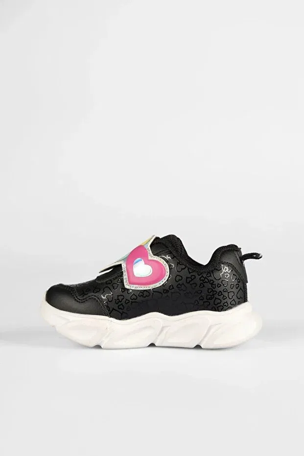 Детские туфли для девочек из PU Lovely baby shoes Vicco, Black — фото 3