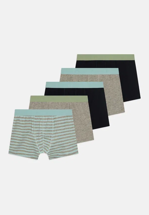 Трусы полосатые Nkmboxer 5p aop noos Name It, Aquamarine, аквамарин