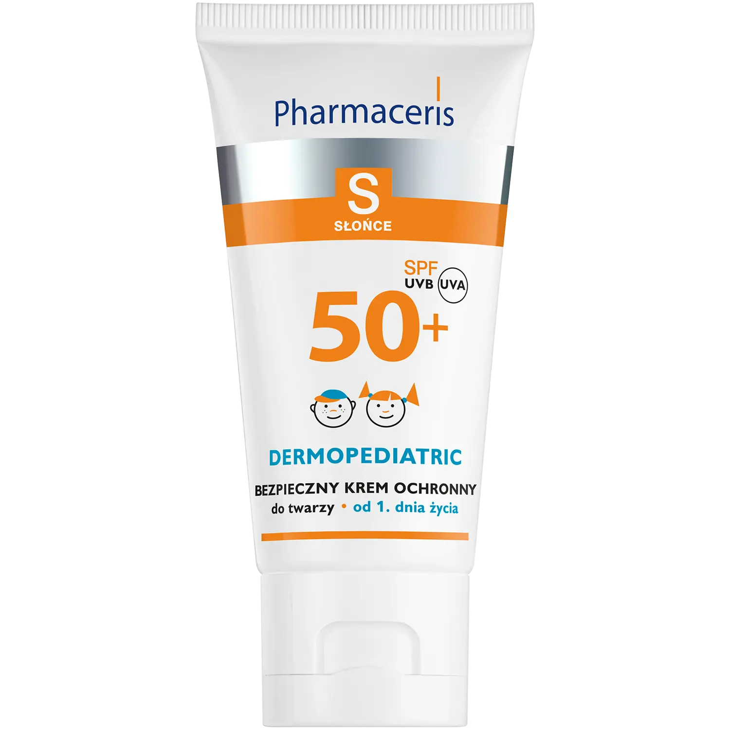 

Pharmaceris S безопасный защитный крем для лица для детей с SPF50+, 50 мл