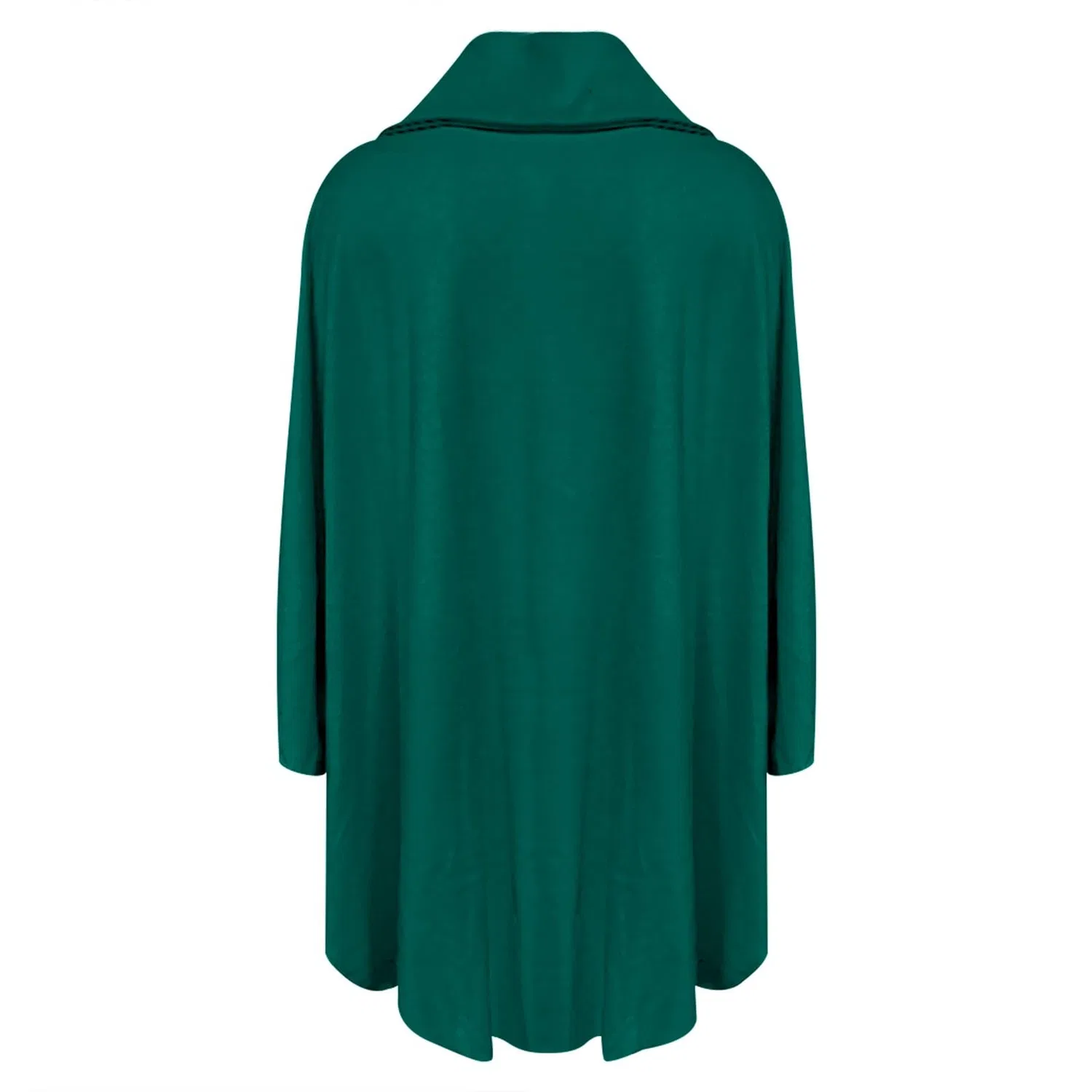 Женская ветровка длинная непромокаемая зимняя Black, green — фото 4