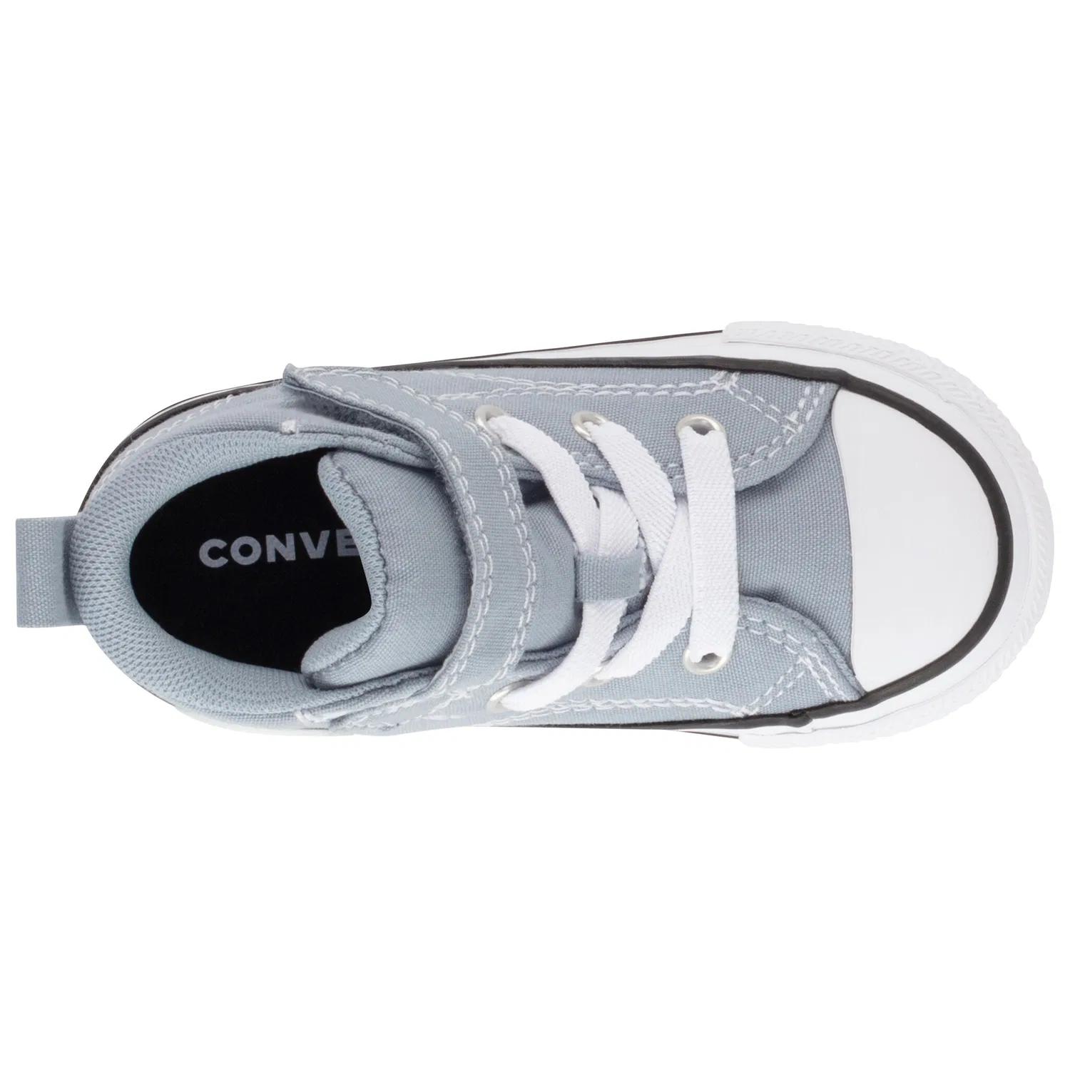 Детские кроссовки с низким берцем Converse, Wet Stone/White/Black — фото 4