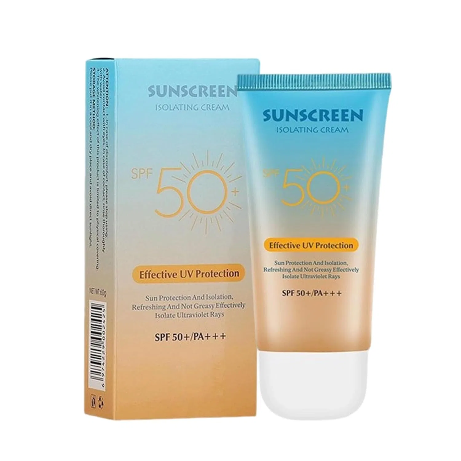 Солнцезащитный крем, LSF 50, Enzymir, 60 г