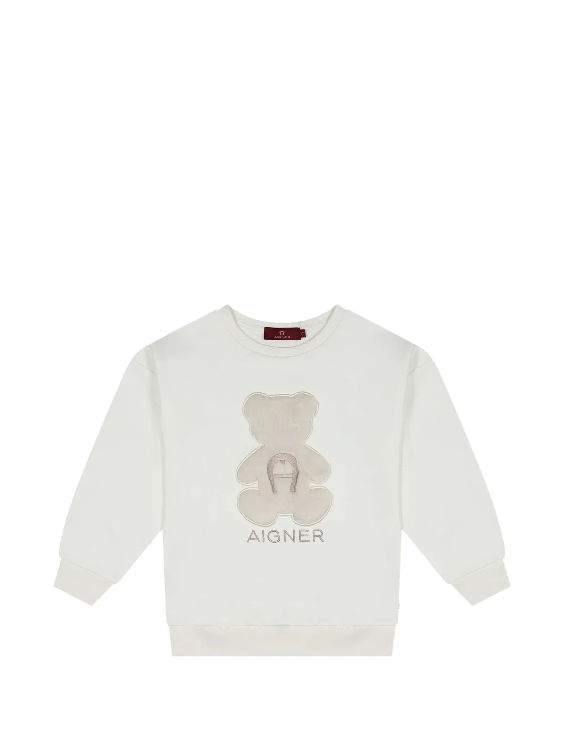 Свитер с нашивкой Aigner Kids, нейтральные цвета