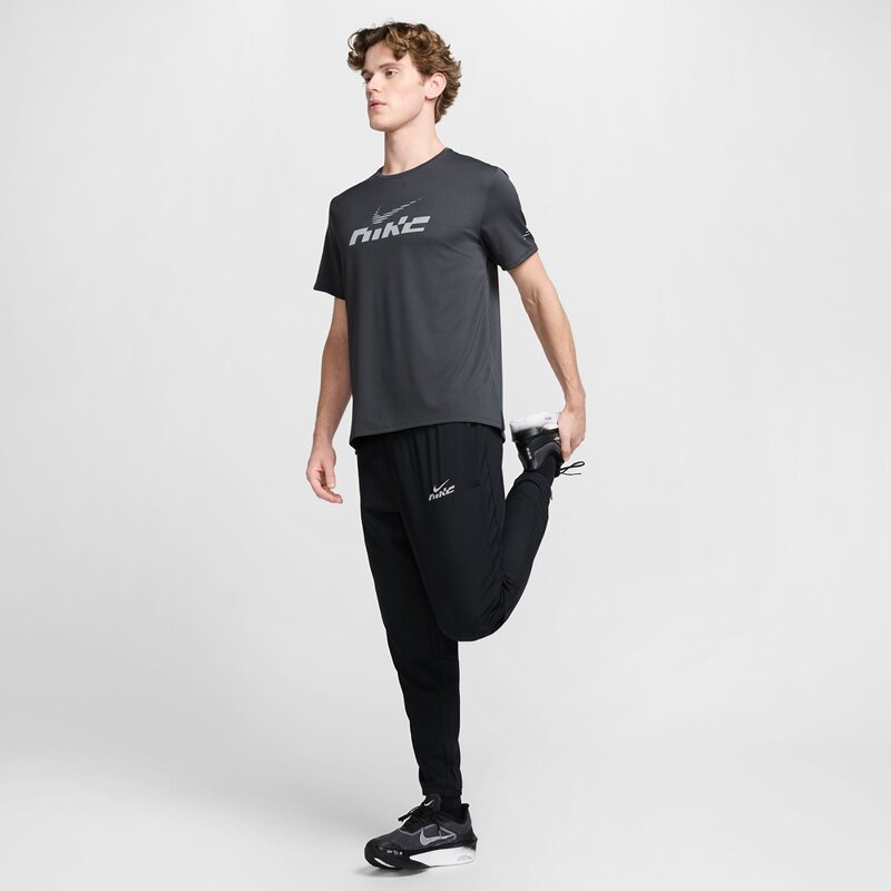 Sweatshirt m nk df uv miler flash ss Nike, мультиколор — фото 3