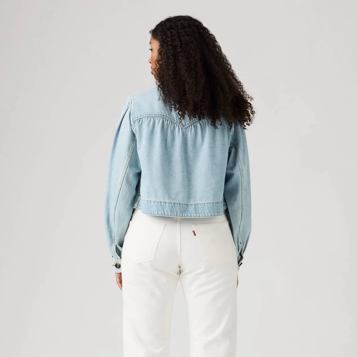 довольно короткое пальто Parker Levi's, Hello People - Medium Wash — фото 4