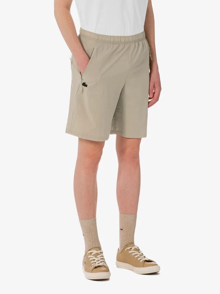 Шорты тренировочные Premium LACOSTE, Beige — фото 3