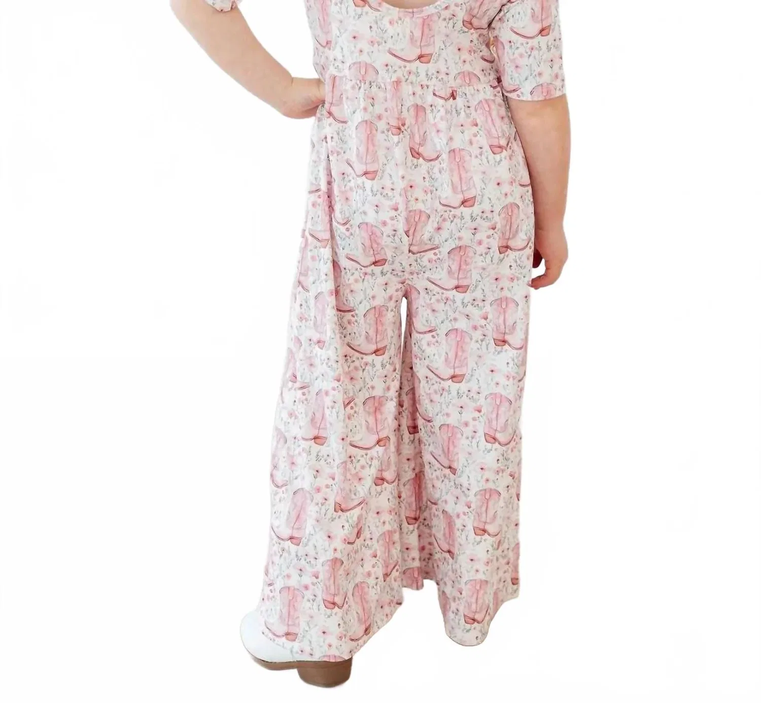 Детский комбинезон с широкими брюками Country Print Mila & Rose, Country Print — фото 3