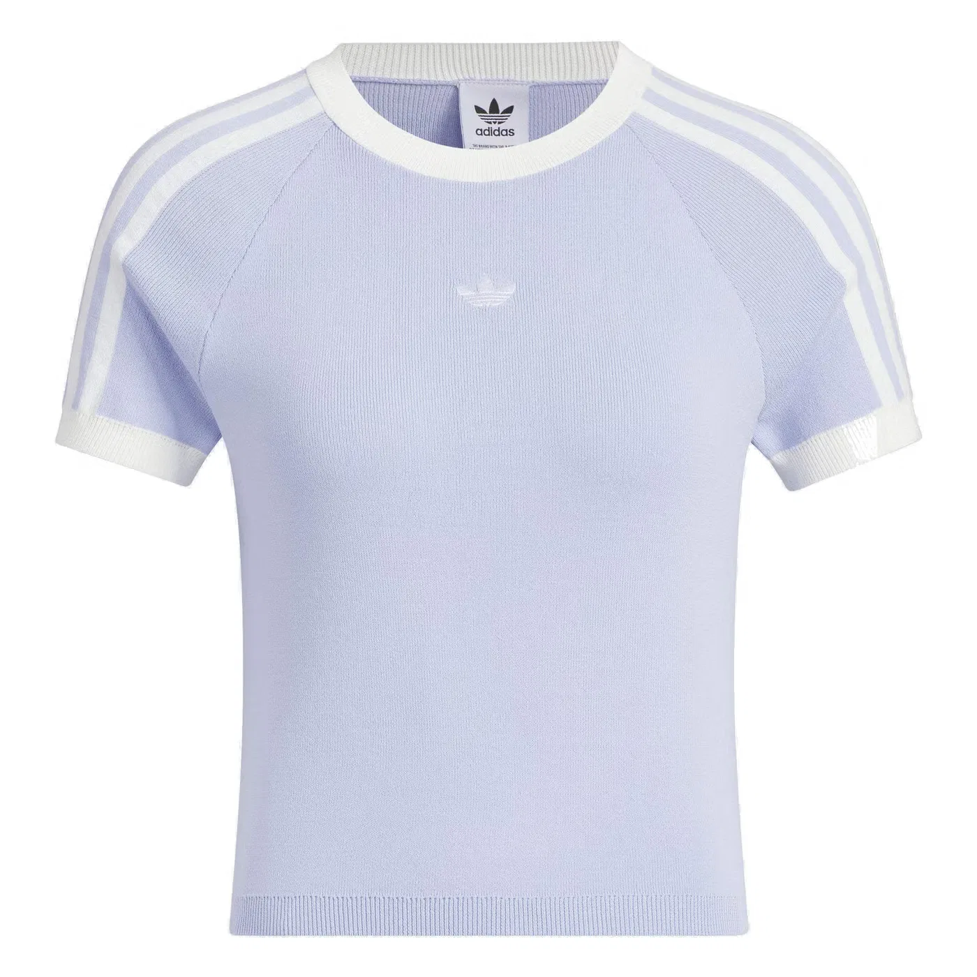 Футболка с принтом Summer Knit Adidas, фиолетовый