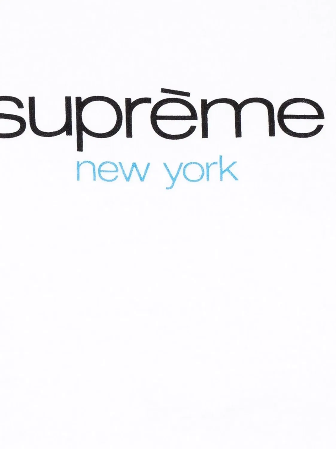 Supreme Футболка Classic Logo белая — фото 2