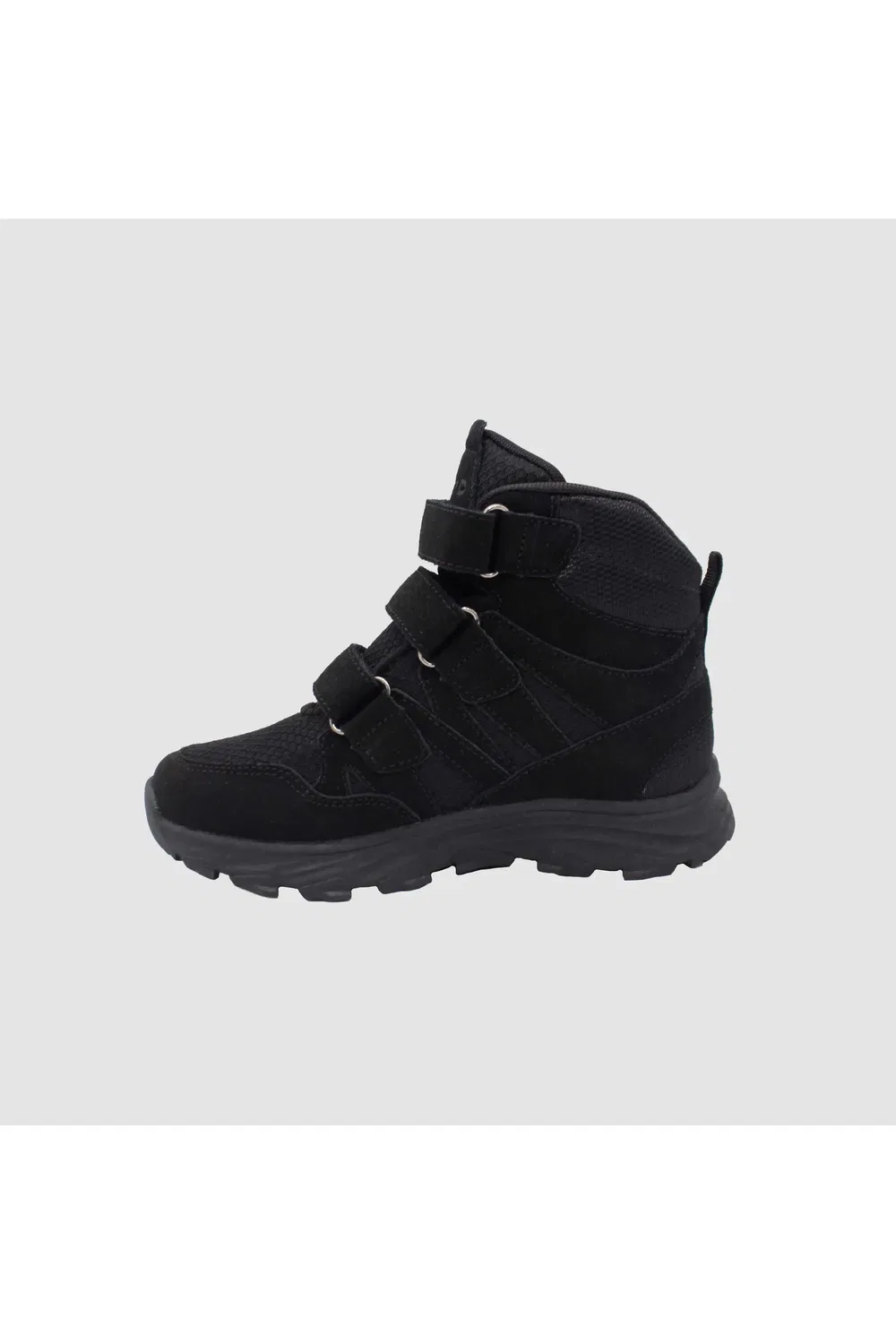 Детские кроссовки адаптивные высокие Chalet DrD Kids Footwear, черный — фото 4