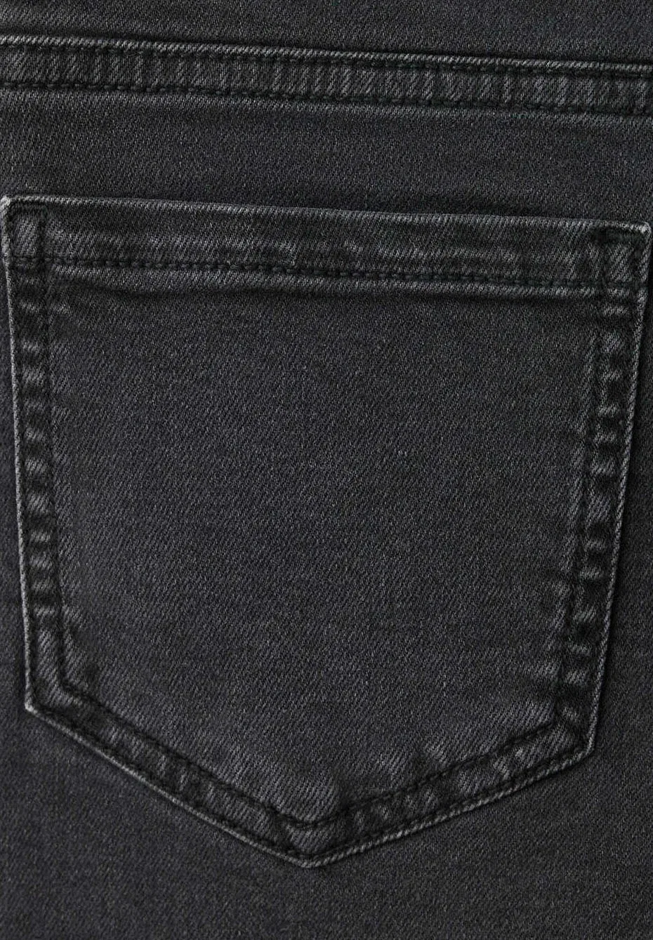 Детские джинсы облегающего кроя Mango Kids, Black Denim — фото 4