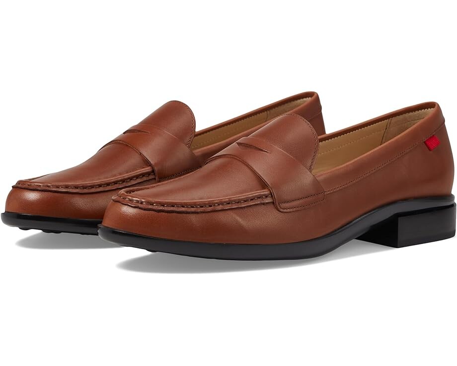 

Лоферы Marc Joseph New York Lafayette, цвет Cognac Brushed Nappa