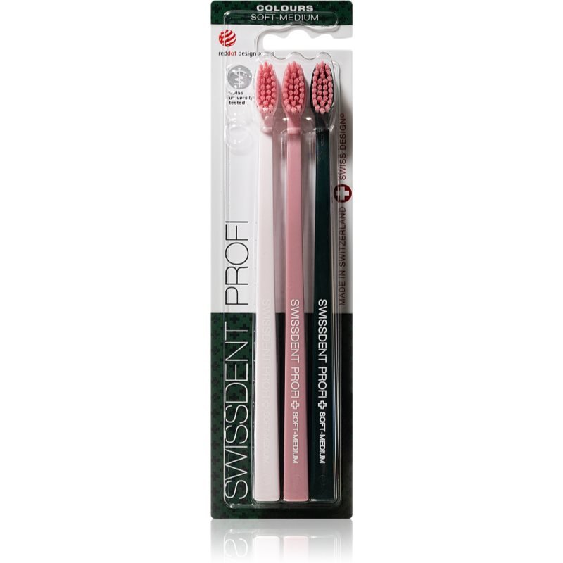 

Зубные щетки Swissdent Profi Trio мягкие 3 шт.