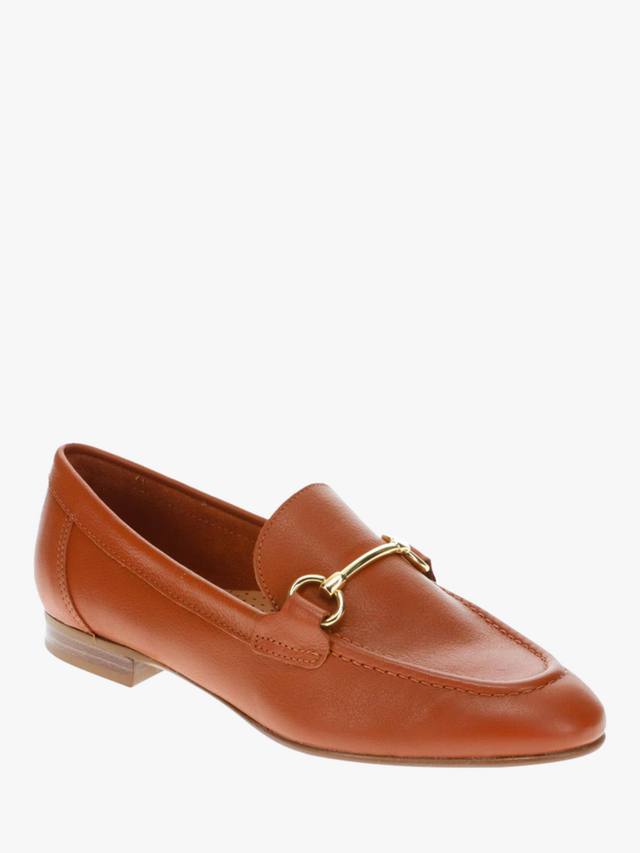 Кожаные мокасины hana с металлическим ремешком Jones Bootmaker, желто-коричневый — фото 2